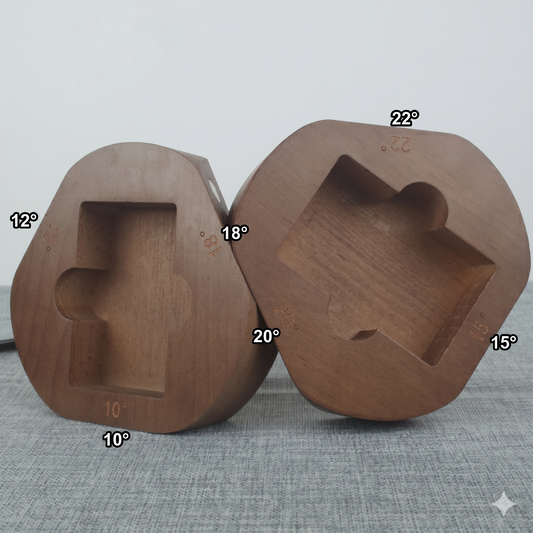 Rollschleifer Messerschärfer mit 6 Winkeln und Magnetbasis
